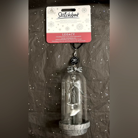 Disney Nightmare Before Christmas Legacy Sketchbook Ornament 30th Anniversary LE - Picture 1 of 5